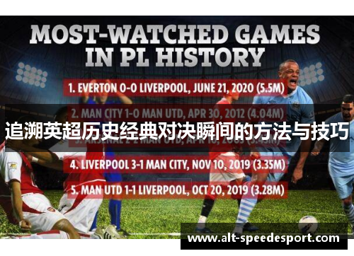 追溯英超历史经典对决瞬间的方法与技巧